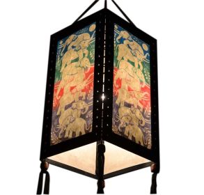 #7 Creative Painted Home Decor Hanging lantern Decorative Paper Lantern Lampshade