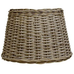 Lamp Shade Wicker 17.7"x11" Brown