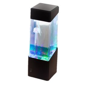 Fantasy Jellyfish Lamp 7 Color Aquarium Jellyfish Lamp Relaxing Mood Jellyfish LED Night Light Remote Control Home Decor Gifts (Ships From: CN, Lampshade Color: Only 7color)